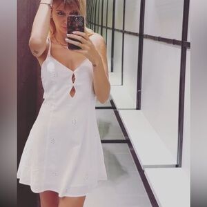 Zara White Mini Dress